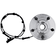 513369 Front, Driver or Passenger Side Wheel Hub, 5 Lugs, Sensor Included,, Problem Solver Series