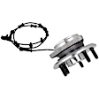 513369 Front, Driver or Passenger Side Wheel Hub, 5 Lugs, Sensor Included,, Problem Solver Series