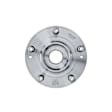 513374 Front, Driver or Passenger Side Wheel Hub, 5 Lugs, With Bearing,, Problem Solver Series