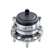 513376 Front, Driver or Passenger Side Wheel Hub, 5 Lugs, With Bearing, Sensor Included, RWD, Problem Solver Series