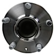 513387 Front, Driver or Passenger Side Wheel Hub, 5 Lugs, With Bearing, Sensor Included, Problem Solver Series