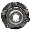513387 Front, Driver or Passenger Side Wheel Hub, 5 Lugs, With Bearing, Sensor Included, Problem Solver Series