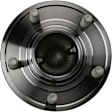 513410 Front, Driver or Passenger Side Wheel Hub, 5 Lugs, With Bearing, Sensor Included, Problem Solver Series