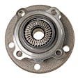 513417 Front, Driver or Passenger Side Wheel Hub, 5 Lugs, With Bearing, Sensor Included, Problem Solver Series