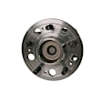 513418 Front, Driver or Passenger Side Wheel Hub, 5 Lugs, With Bearing, Sensor Included, RWD, Problem Solver Series