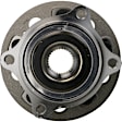 513419 Front, Driver or Passenger Side Wheel Hub, 5 Lugs, With Bearing, Sensor Not Included, AWD, Problem Solver Series