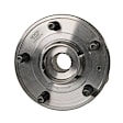 513445 Front, Driver or Passenger Side Wheel Hub, 5 Lugs, With Bearing, OE Replacement Series