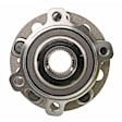 513451 Front, Driver or Passenger Side Wheel Hub, 5 Lugs, With Bearing