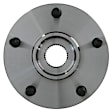 515006 Front, Driver or Passenger Side Wheel Hub, 5 Lugs, With Bearing, 4WD, Problem Solver Series