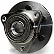 515007 Front, Driver or Passenger Side Wheel Hub, 6 Lugs, With Bearing, Problem Solver Series