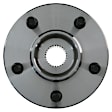 515013 Front, Driver or Passenger Side Wheel Hub, 5 Lugs, With Bearing, 4WD, Problem Solver Series