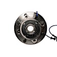 515020 Front, Driver or Passenger Side Wheel Hub, 8 Lugs, With Bearing, 4WD, Problem Solver Series