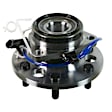 515024 Front, Driver or Passenger Side Wheel Hub, 6 Lugs, With Bearing, Problem Solver Series