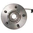 515029 Front, Driver or Passenger Side Wheel Hub, 5 Lugs, With Bearing, 4WD, Problem Solver Series