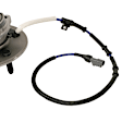 515029 Front, Driver or Passenger Side Wheel Hub, 5 Lugs, With Bearing, 4WD, Problem Solver Series