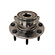 515030 Front, Driver or Passenger Side Wheel Hub, 7 Lugs, With Bearing, 4WD, Problem Solver Series