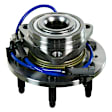 515036 Front, Driver or Passenger Side Wheel Hub, 6 Lugs, With Bearing,, Problem Solver Series