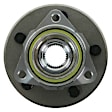 515038 Front, Driver or Passenger Side Wheel Hub, 5 Lugs, With Bearing, 4WD, Problem Solver Series