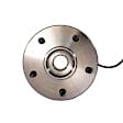 515039 Front, Driver or Passenger Side Wheel Hub, 5 Lugs, Sensor Included, 4WD, Problem Solver Series