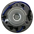515044 Front, Driver or Passenger Side Wheel Hub, 6 Lugs, With Bearing, RWD, 4.3L, 6Cyl, Problem Solver Series