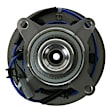 515046 Front, Driver or Passenger Side Wheel Hub, 6 Lugs, With Bearing, 4WD, Problem Solver Series