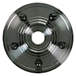 515050 Front, Driver or Passenger Side Wheel Hub, 5 Lugs, With Bearing,, Problem Solver Series
