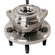 515052 Front, Driver or Passenger Side Wheel Hub, 5 Lugs, With Bearing,, Problem Solver Series