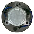 515054 Front, Driver or Passenger Side Wheel Hub, 6 Lugs, With Bearing, RWD, Problem Solver Series