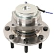 515060 Front, Driver or Passenger Side Wheel Hub, 8 Lugs, With Bearing, Problem Solver Series