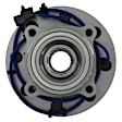 515063 Front, Driver or Passenger Side Wheel Hub, 8 Lugs, With Bearing, 4WD, Problem Solver Series