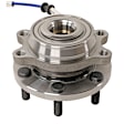 515065 Front, Driver or Passenger Side Wheel Hub, 6 Lugs, With Bearing, 4WD, Problem Solver Series