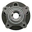 515067 Front, Driver or Passenger Side Wheel Hub, 5 Lugs, With Bearing, Problem Solver Series