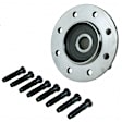 515070 Front, Driver or Passenger Side Wheel Hub, 8 Lugs, With Bearing, Problem Solver Series