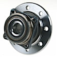 515070 Front, Driver or Passenger Side Wheel Hub, 8 Lugs, With Bearing, Problem Solver Series