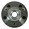 515072 Front, Driver or Passenger Side Wheel Hub, 5 Lugs, With Bearing, Problem Solver Series