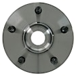 515073 Front, Driver or Passenger Side Wheel Hub, 5 Lugs, With Bearing, Problem Solver Series