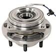 515082 Front, Driver or Passenger Side Wheel Hub, 8 Lugs, With Bearing, 4WD, Problem Solver Series