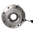 515082 Front, Driver or Passenger Side Wheel Hub, 8 Lugs, With Bearing, 4WD, Problem Solver Series