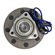 515089 Front, Driver or Passenger Side Wheel Hub, 8 Lugs, With Bearing, RWD, Problem Solver Series
