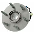 515092 Front, Passenger Side Wheel Hub, 6 Lugs, With Bearing, AWD, 4.3L, 6Cyl, Problem Solver Series