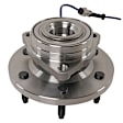 515093 Front, Driver or Passenger Side Wheel Hub, 6 Lugs, With Bearing,, Problem Solver Series