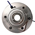 515093 Front, Driver or Passenger Side Wheel Hub, 6 Lugs, With Bearing,, Problem Solver Series