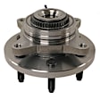 515095 Front, Driver or Passenger Side Wheel Hub, 6 Lugs, With Bearing, 4WD, 5.4L, 8Cyl, Problem Solver Series
