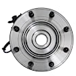 515098 Front, Driver or Passenger Side Wheel Hub, 8 Lugs, With Bearing, Problem Solver Series