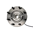 515099 Front, Driver or Passenger Side Wheel Hub, 8 Lugs, With Bearing, Problem Solver Series