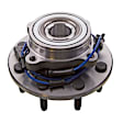 515101 Front, Driver or Passenger Side Wheel Hub, 8 Lugs, With Bearing, 4WD, Problem Solver Series