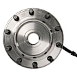 515102 Front, Driver or Passenger Side Wheel Hub, 10 Lugs, With Bearing,, Problem Solver Series