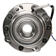 515102 Front, Driver or Passenger Side Wheel Hub, 10 Lugs, With Bearing,, Problem Solver Series