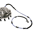 515102 Front, Driver or Passenger Side Wheel Hub, 10 Lugs, With Bearing,, Problem Solver Series