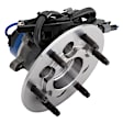 515104 Front, Driver Side Wheel Hub, 6 Lugs, With Bearing,, Problem Solver Series